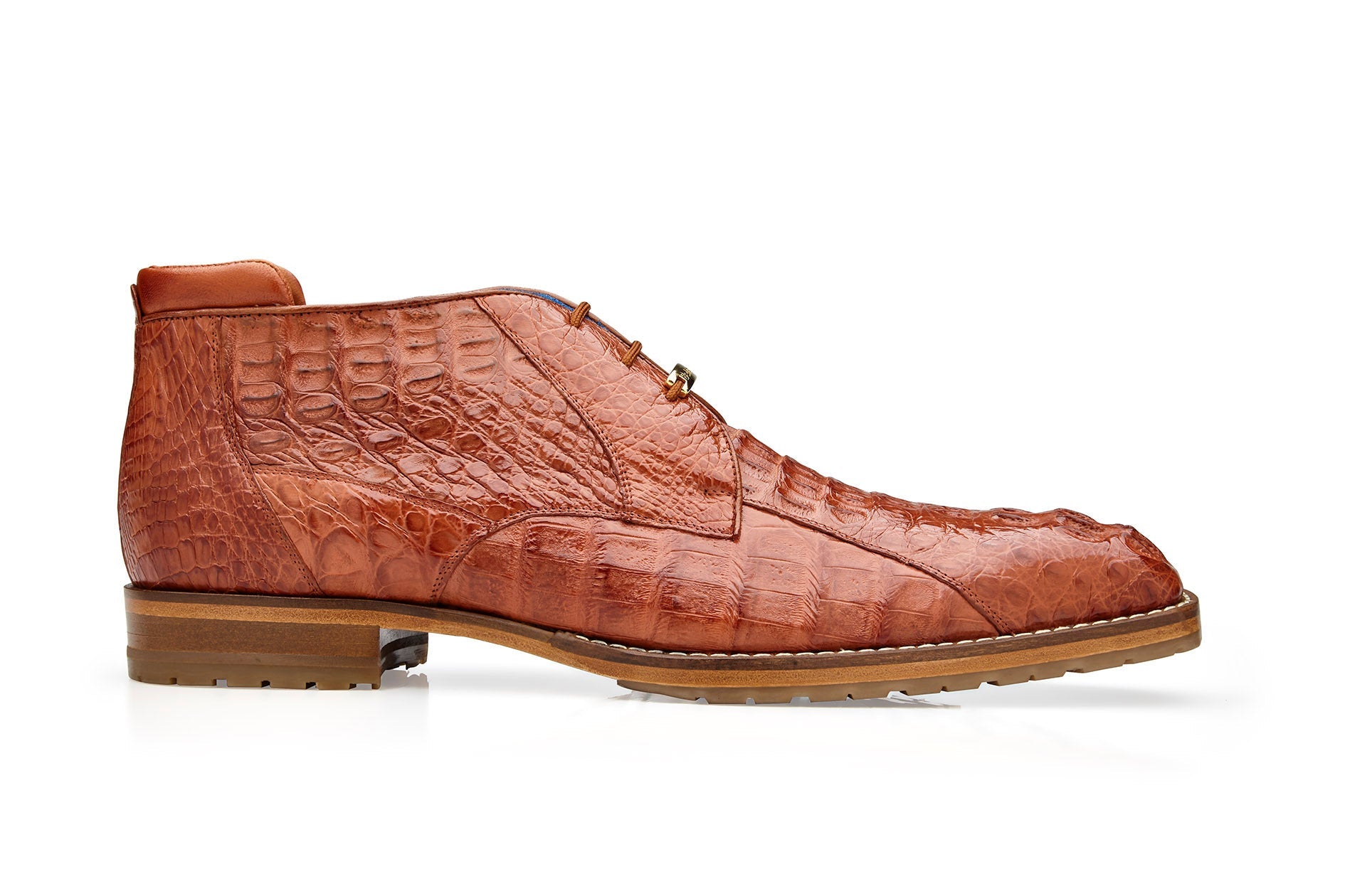 Belvedere Marcello R19 Men's Shoes Exotic Hornback Ankle Boots (BV3176)