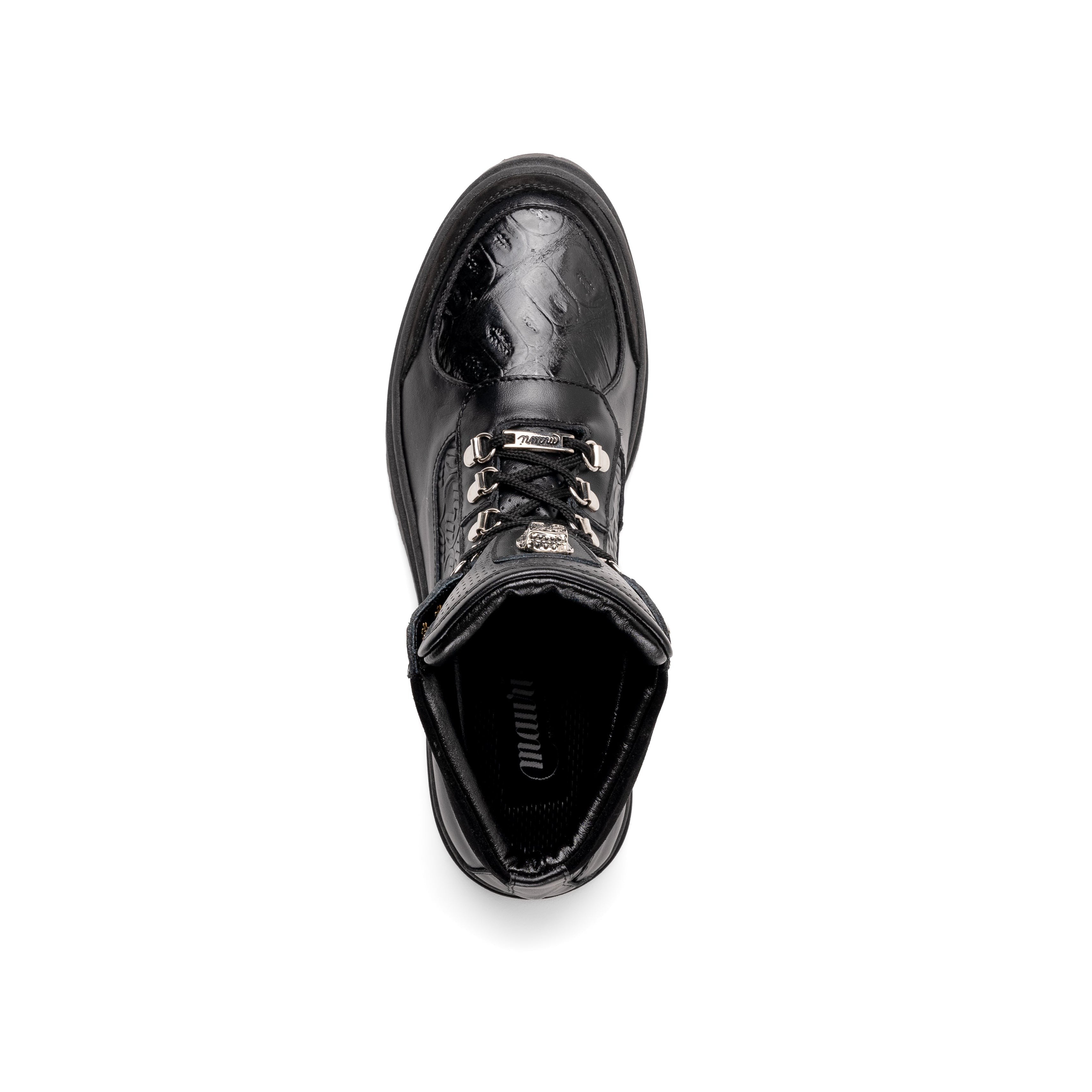 Mauri Renegade 3271 Men's Shoes Exotic Crocodile / Nubuck / Nappa Leather Boots (MA5586)
