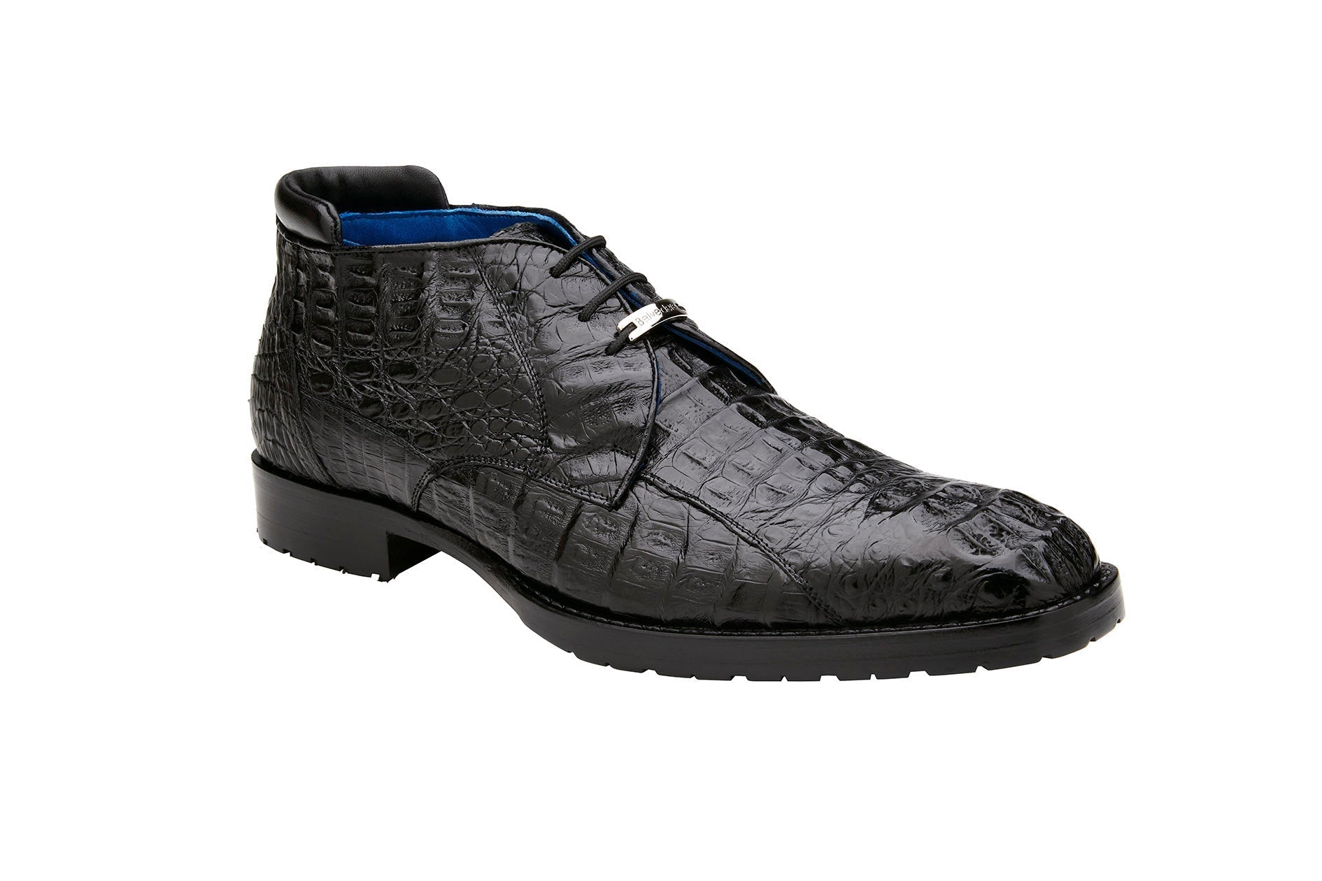 Belvedere Marcello R19 Men's Shoes Exotic Hornback Ankle Boots (BV3176)