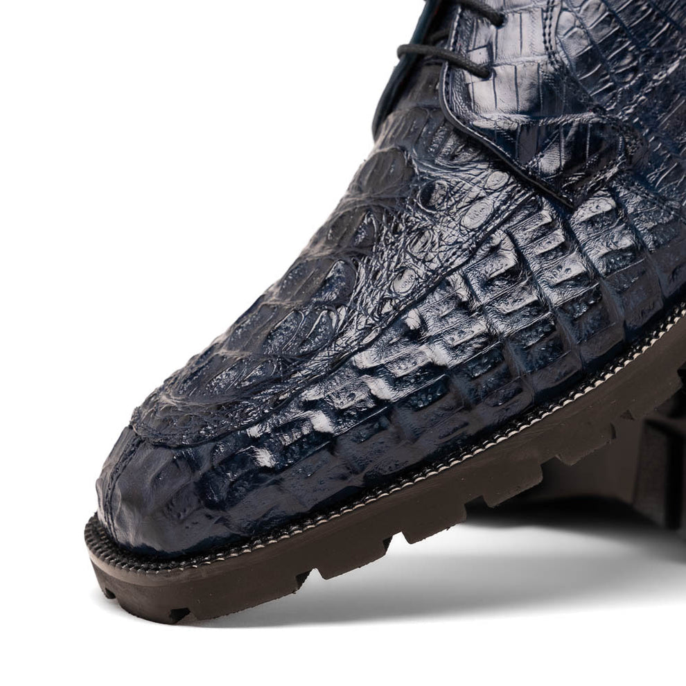 Marco Di Milano Martinelli Men's Shoes Exotic Crocodile Chukka Boots (MDM1189)