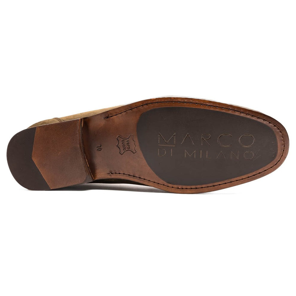 Marco Di Milano Cassarano Men's Shoes Calf-Skin Leather Moccasin Loafers (MDM1184)