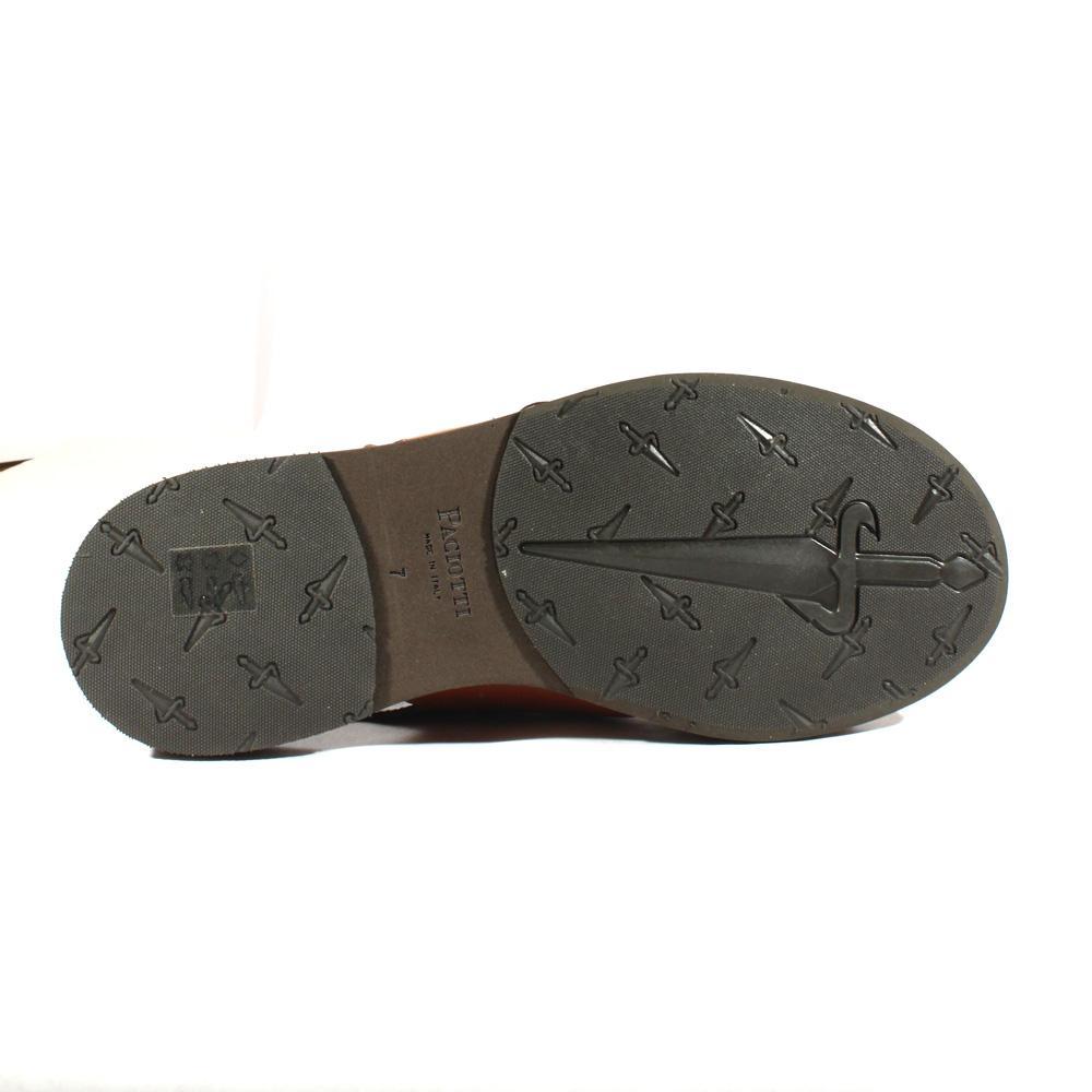 Cesare Paciotti Luxury Italian Men's Designer Shoes Biscotto Buckle Logo Glass Leather Sandals (CPM2375)
