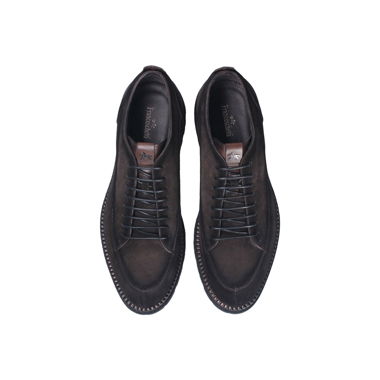 Franceschetti Bern 0128037 Men's Shoes Suede Leather Derby Sneakers (FCCT1086)