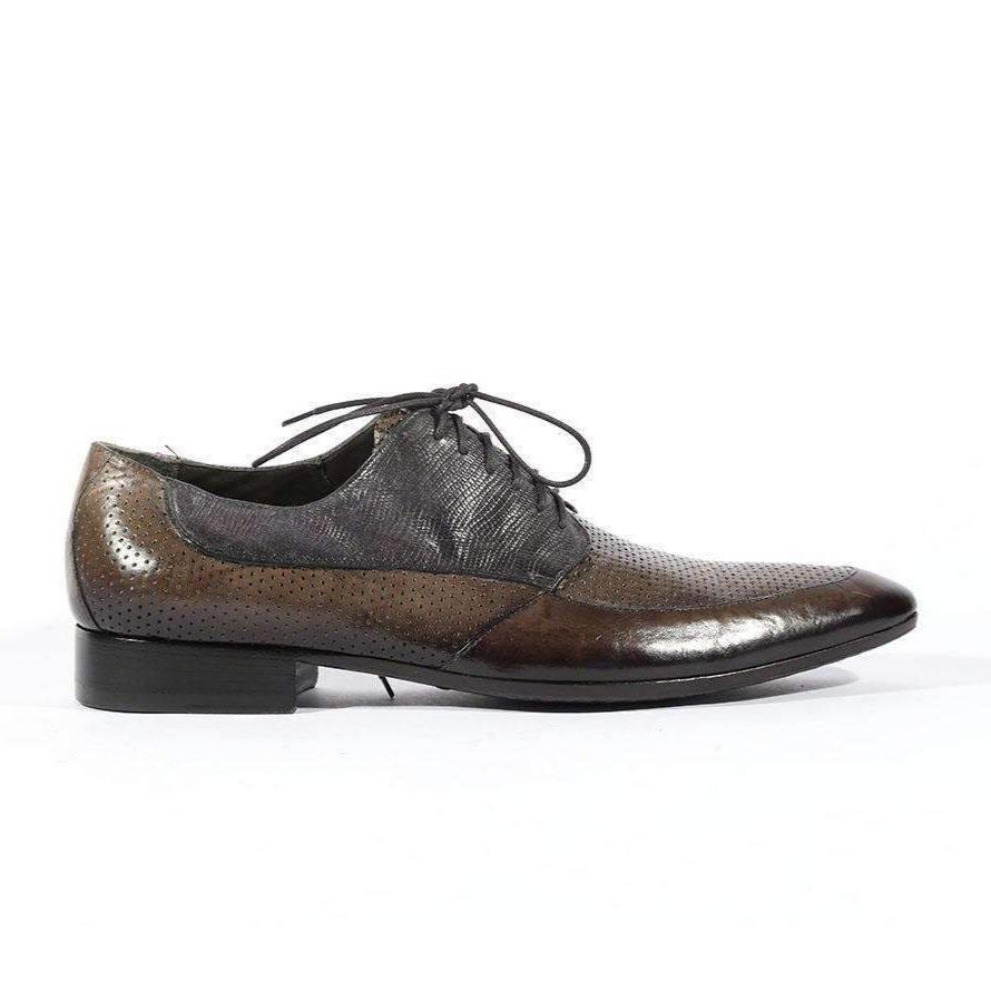 Jo Ghost Men's Italian Designer Shoes Art Bottalato Moscato Oxfords(JG5127)