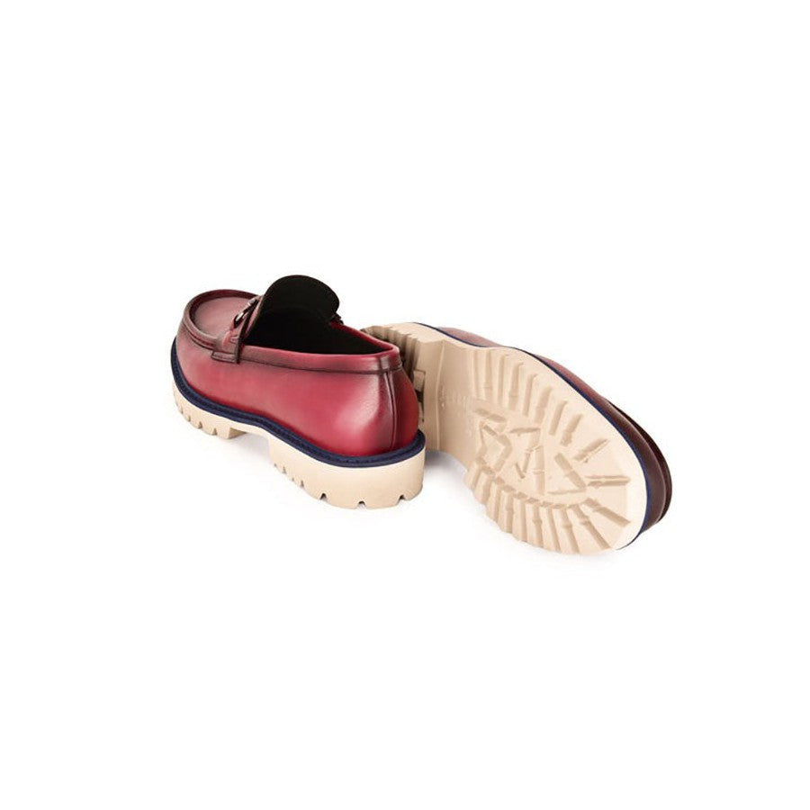Corrente 7887 Men's Shoes Calf-Skin Leather Horsebit Loafers (CRT1516)