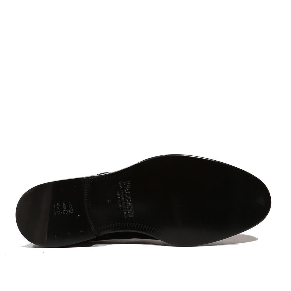 Cesare Paciotti Luxury Italian Men's Cam Baio Black Oxfords (CPM5145)