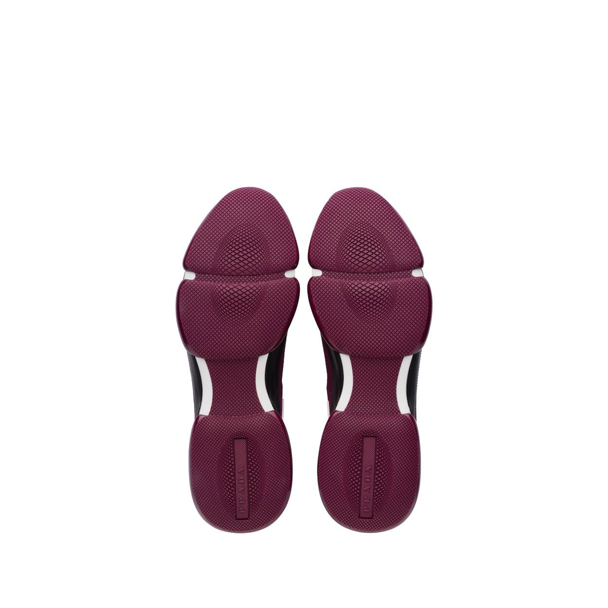 Prada 2EG253-2ODA Men's Shoes Burgundy Cloudbust Technical Fabric Sneakers (PRM1001)
