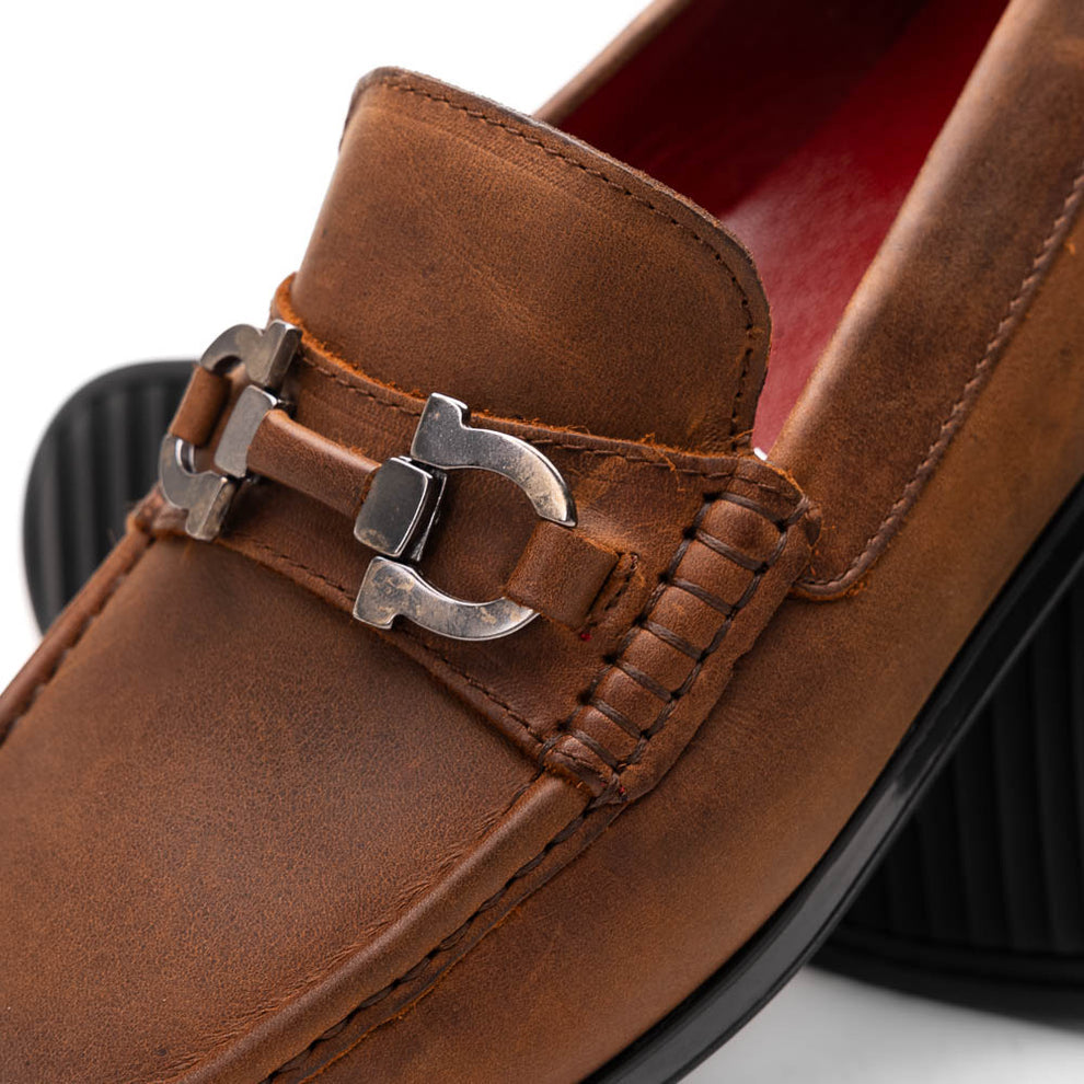 Marco Di Milano Atrani Men's Shoes Calf-Skin Leather Moccasin Loafers (MDM1185)
