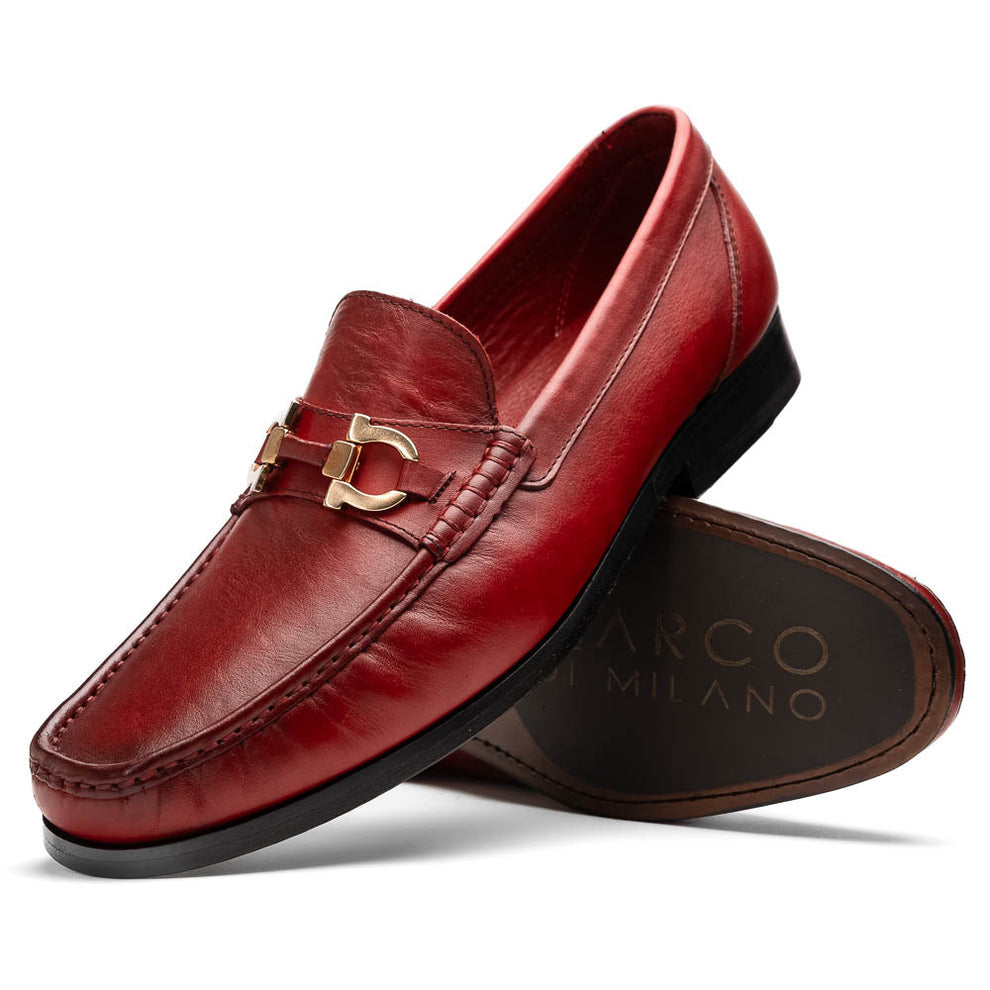Marco Di Milano Cassarano Men's Shoes Calf-Skin Leather Moccasin Loafers (MDM1184)