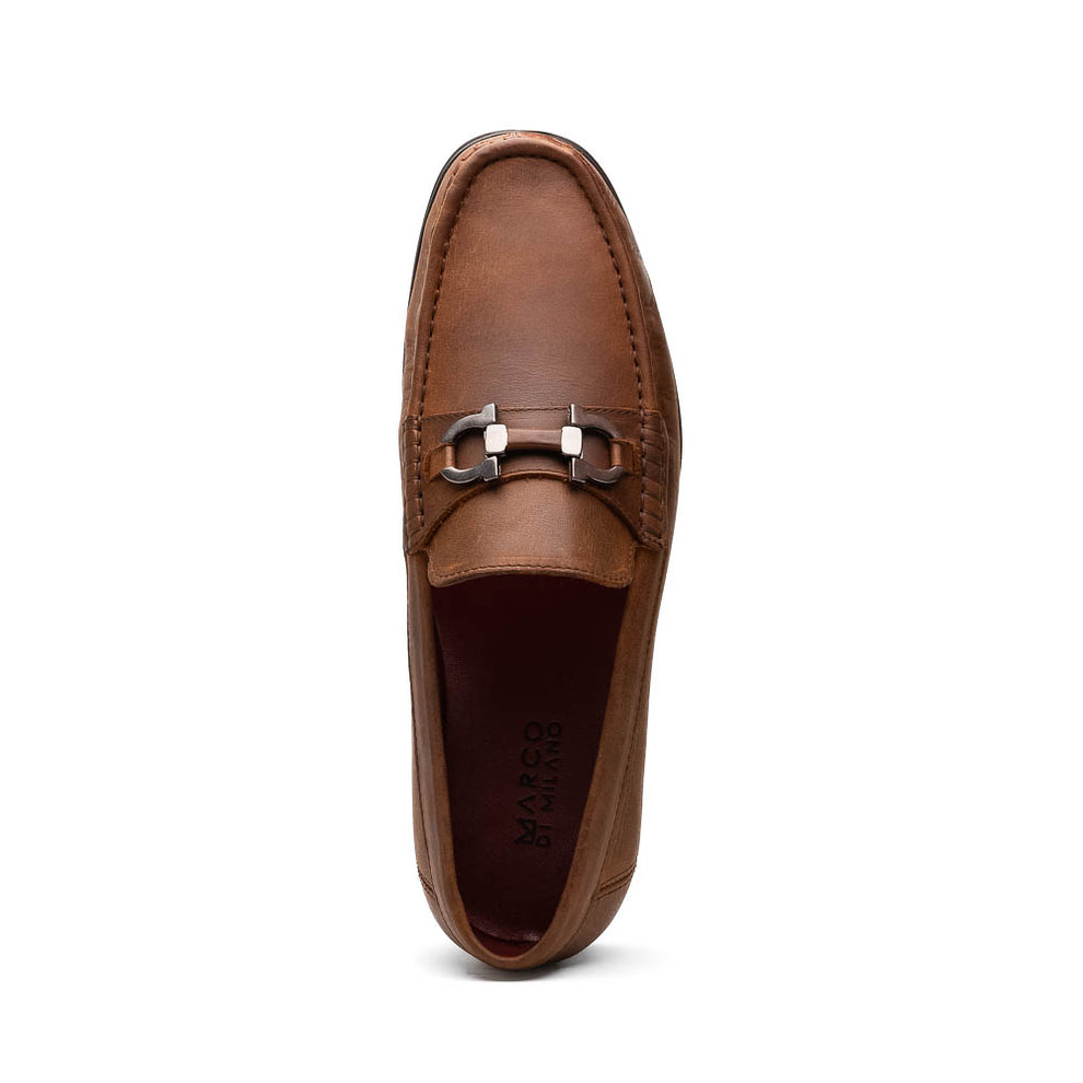 Marco Di Milano Atrani Men's Shoes Calf-Skin Leather Moccasin Loafers (MDM1185)