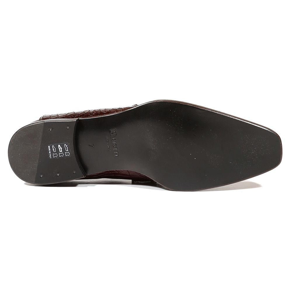 Cesare Paciotti Luxury Italian Men's Designer Shoes Cocco Lux T Moro Brown Loafers (CPM5003)