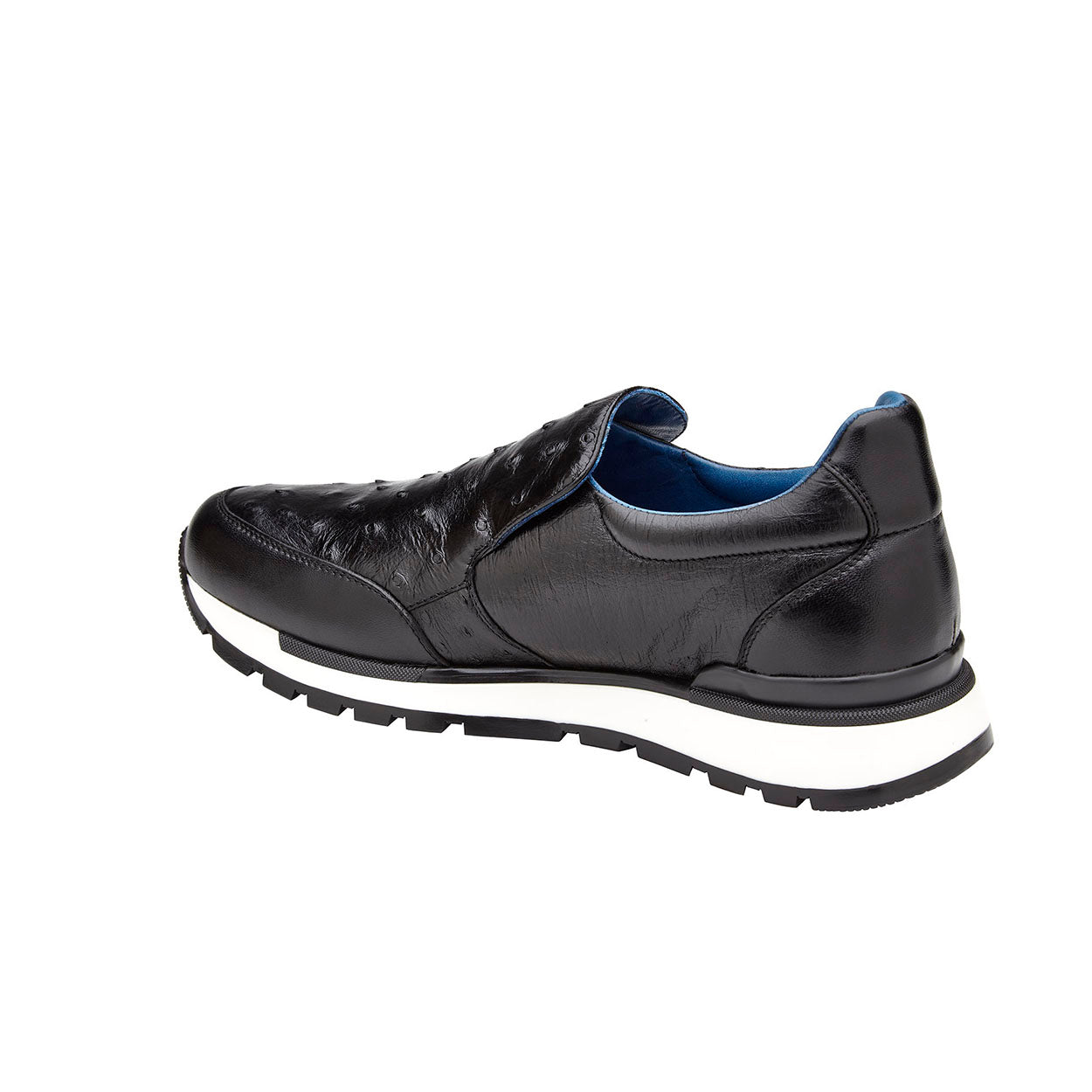 Belvedere Cramer G02 Men's Shoes Ostrich / Calf-Skin Leather Slip-On Sneakers (BV3170)