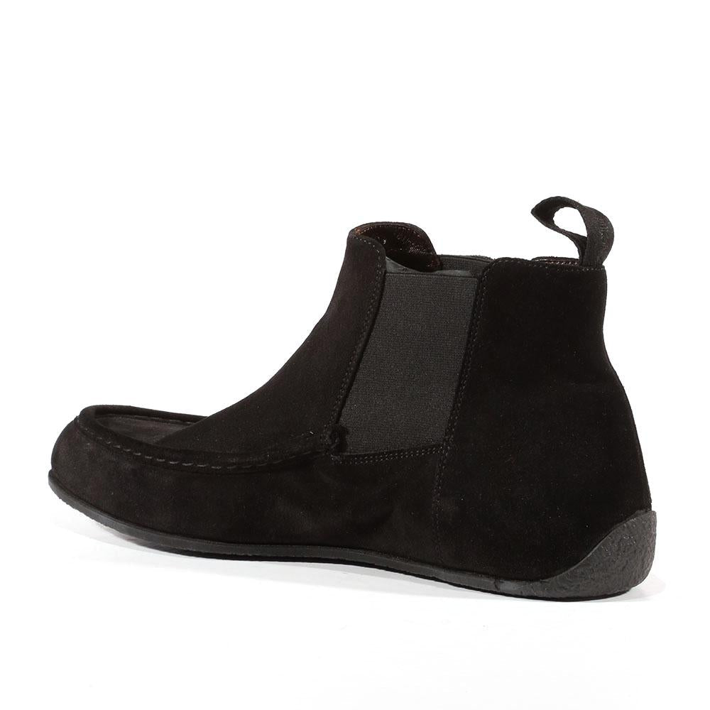 Cesare Paciotti Luxury Italian Men's Designer Shoes Vit Cam Black Suede Boots (CPM3055)