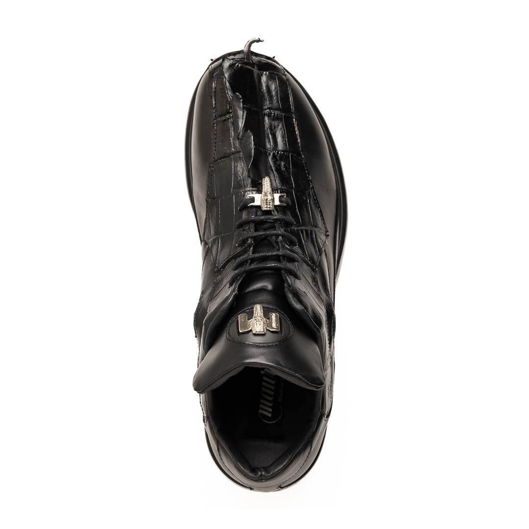 Mauri Hazard 8596/4 Men's Shoes Exotic Hornback / Nappa Leather Sneakers (MA5644)