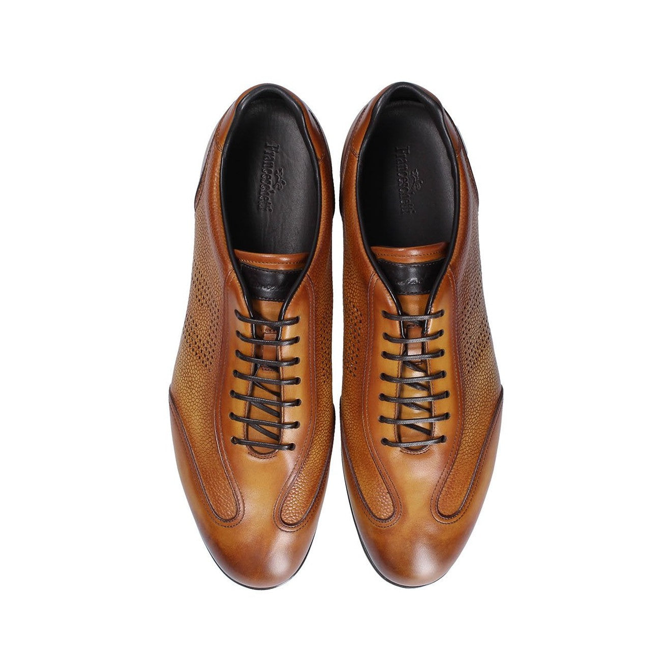 Franceschetti Verona Men's Shoes Calf-Skin Leather Casual Sneakers (FCCT1048)
