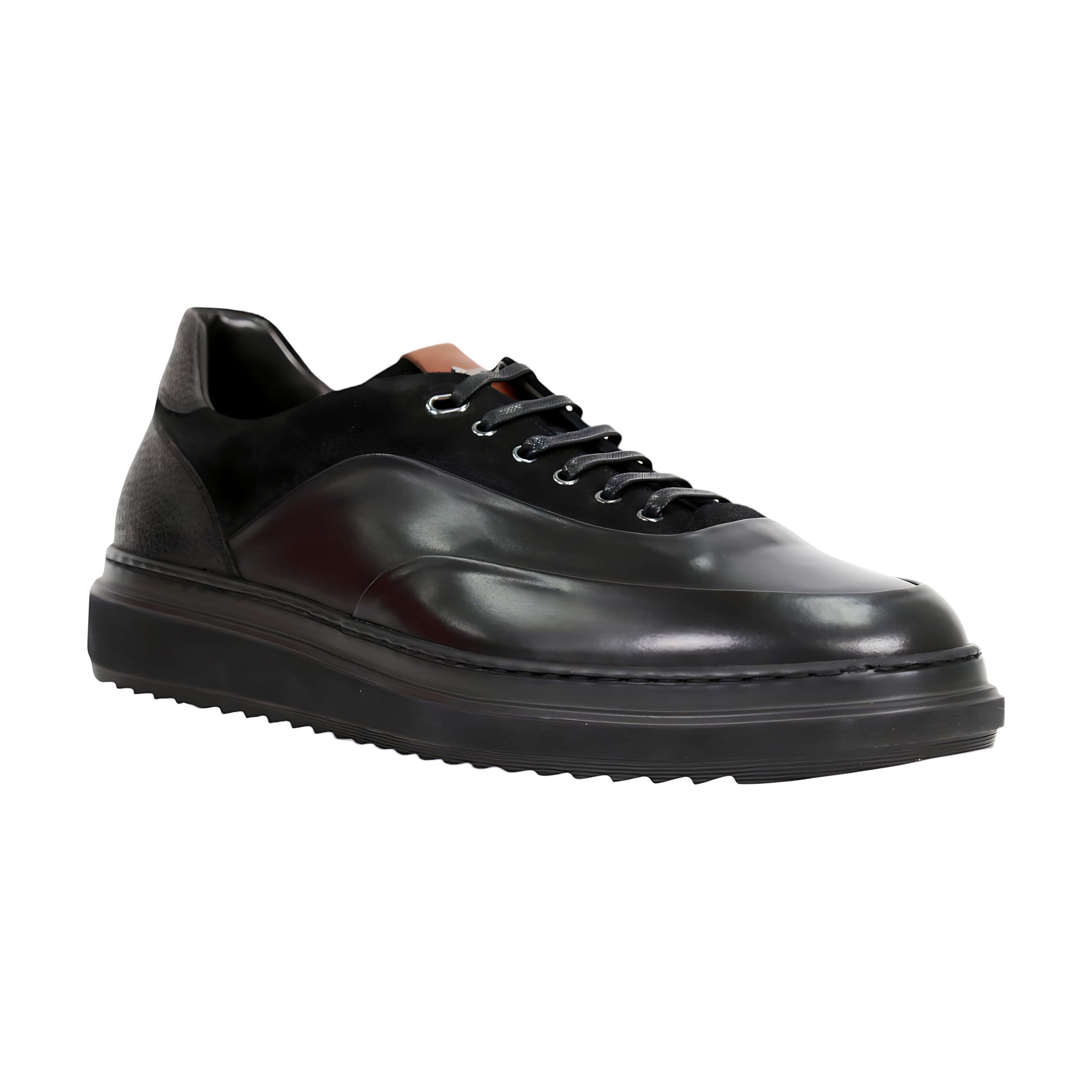 Franceschetti Monza Men's Shoes Suede / Calf-Skin Leather Casual Sneakers (FCCT1092)