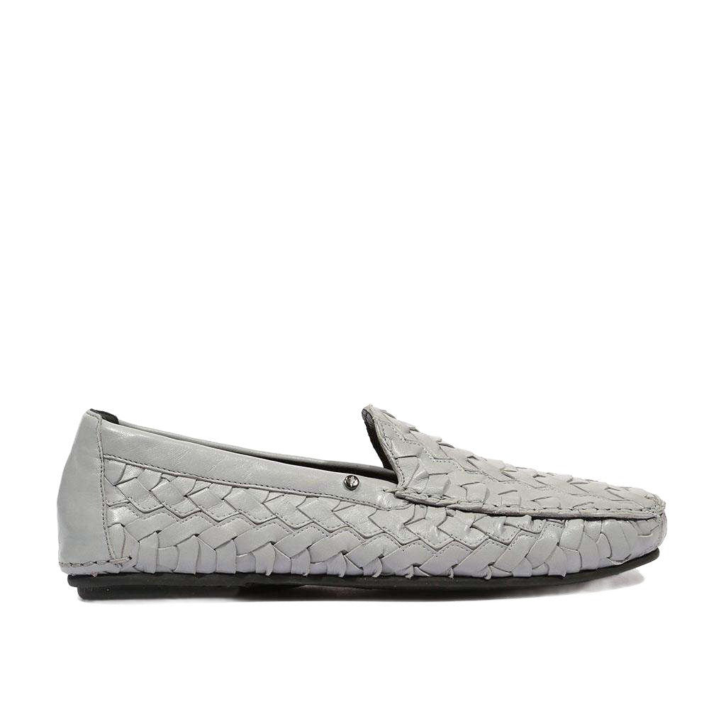 Cesare Paciotti Luxury Italian Men's Nappa Soft Gray Moccassin (CPM5328)