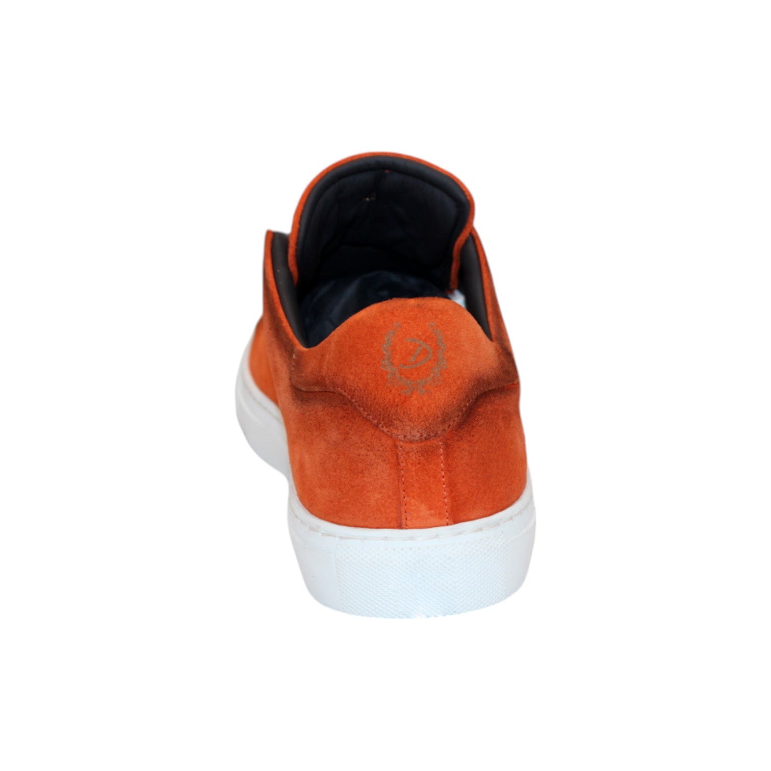 Duca Cremona Men's Shoes Orange Suede Leather Sneakers (D1149)
