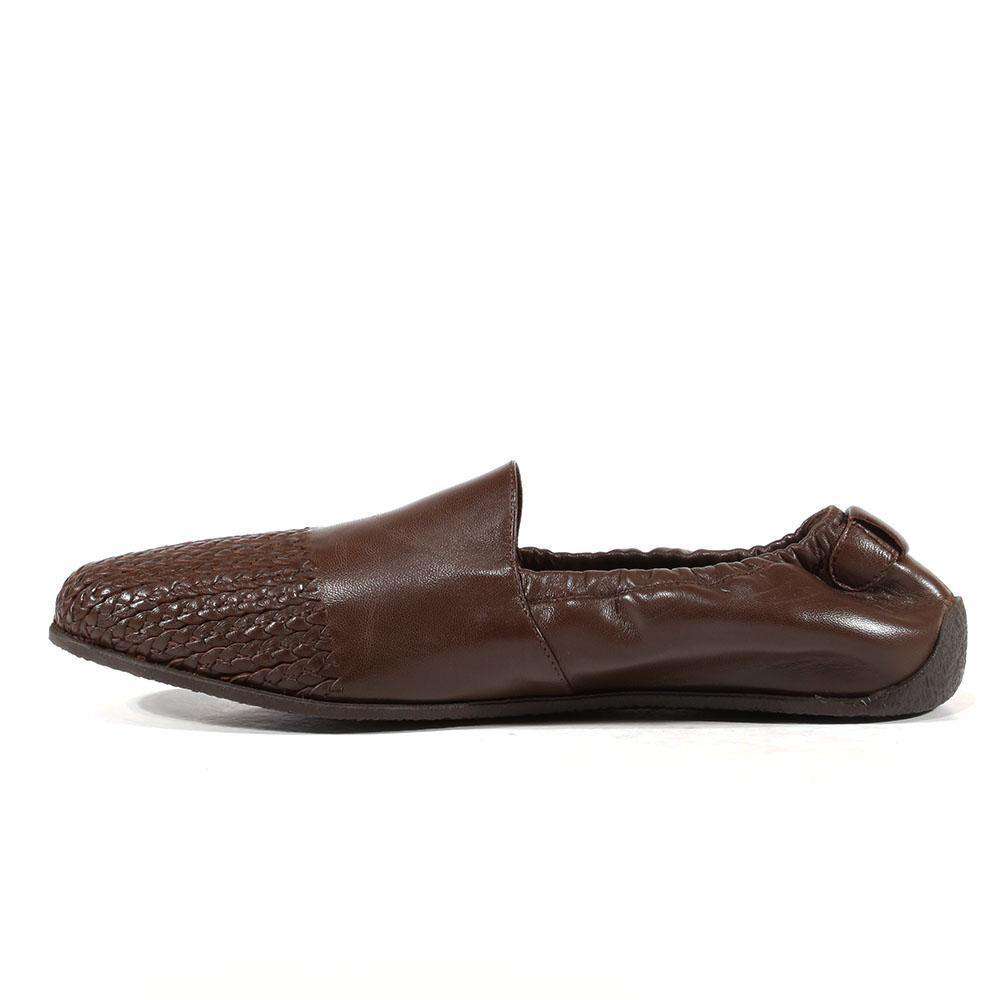 Cesare Paciotti Luxury Italian Men's Designer Shoes Nappa Soft Caffe Brown Leather Loafers (CPM3126)