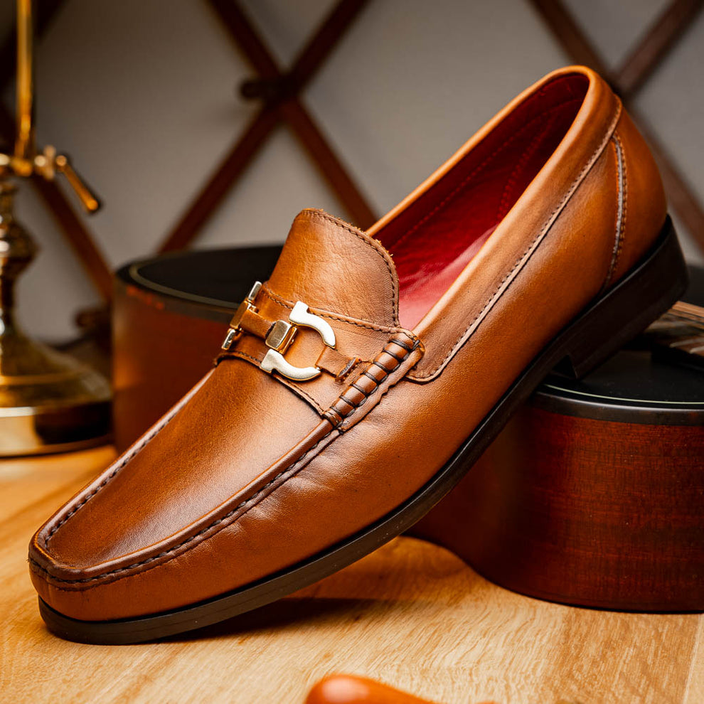 Marco Di Milano Cassarano Men's Shoes Calf-Skin Leather Moccasin Loafers (MDM1184)