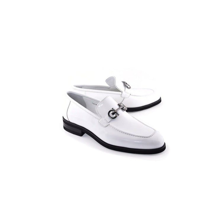 Corrente 7249 Men's Shoes Calf-Skin Leather Formal Horsebit Loafers (CRT1514)