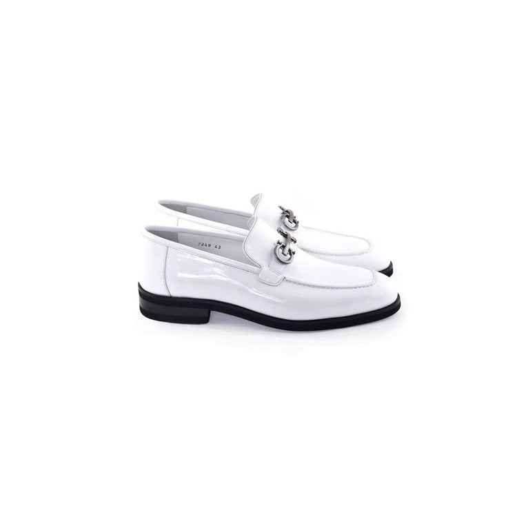 Corrente 7249 Men's Shoes Calf-Skin Leather Formal Horsebit Loafers (CRT1514)
