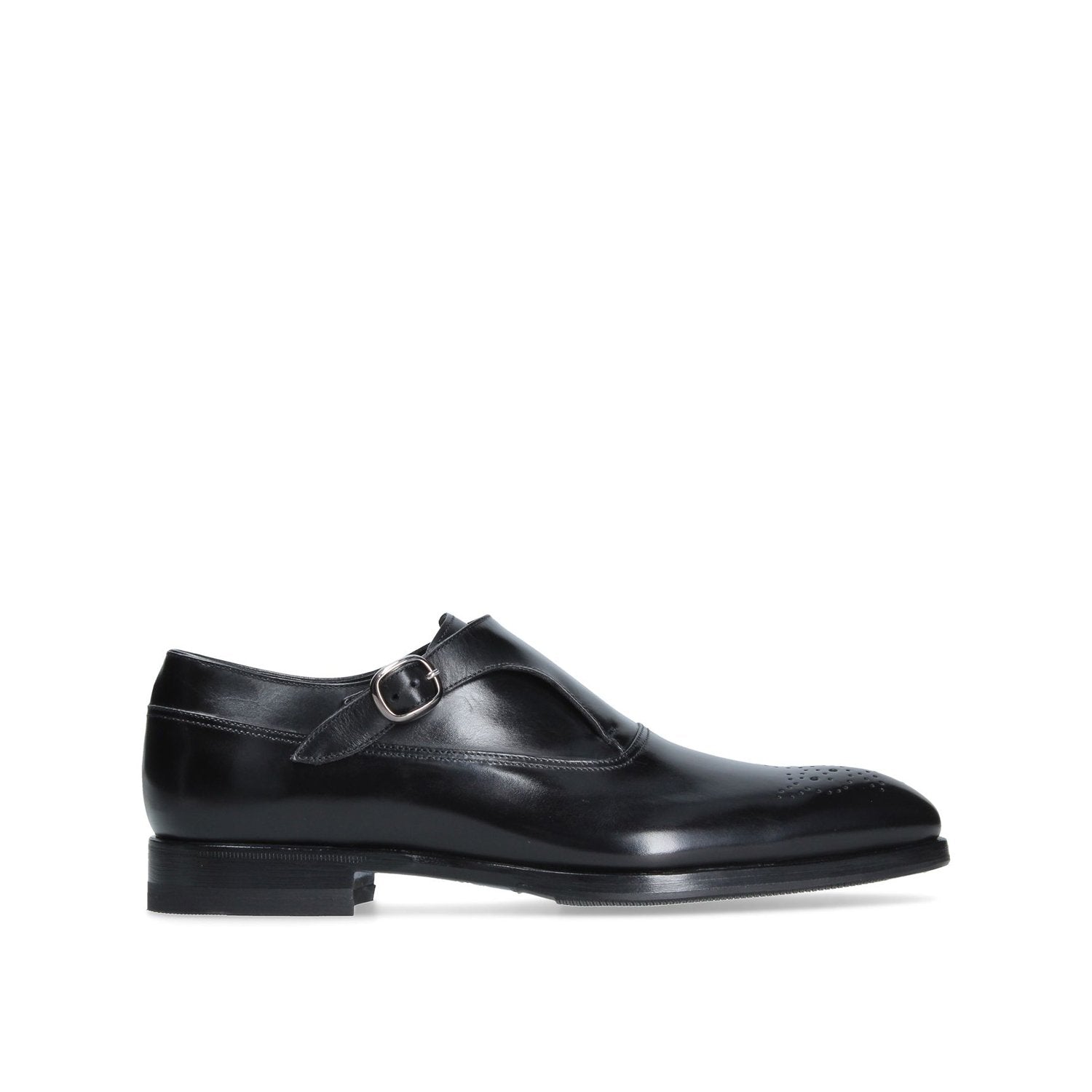 Franceschetti Liege Men's Shoes Calf-Skin Leather Single Monk-Strap Loafers (FCCT1094)