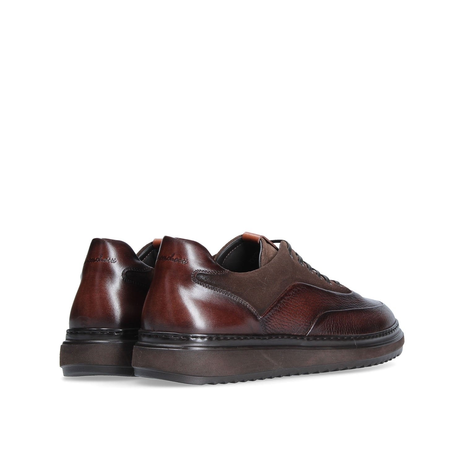 Franceschetti Monza Men's Shoes Suede / Calf-Skin Leather Casual Sneakers (FCCT1092)