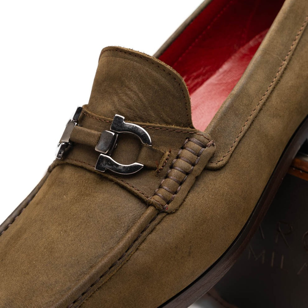 Marco Di Milano Cassarano Men's Shoes Calf-Skin Leather Moccasin Loafers (MDM1184)