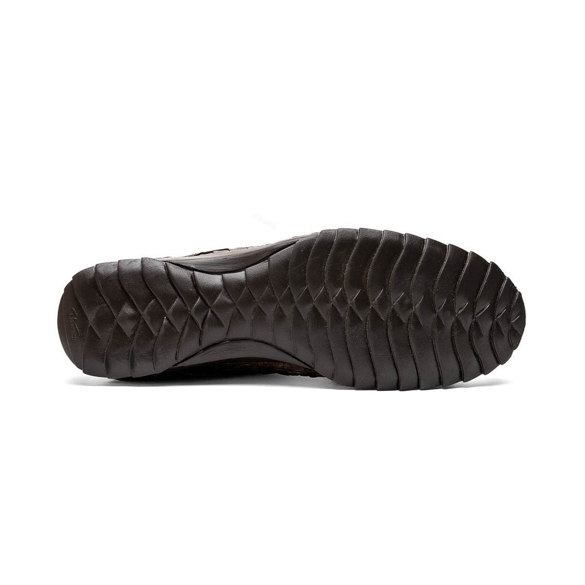 Marco Di Milano Kratos Men's Shoes Brown Exotic Caiman Crocodile Sport Sneakers (MDM1176)