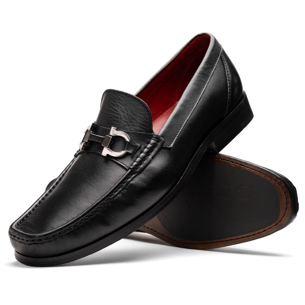 Marco Di Milano Cassarano Men's Shoes Calf-Skin Leather Moccasin Loafers (MDM1184)