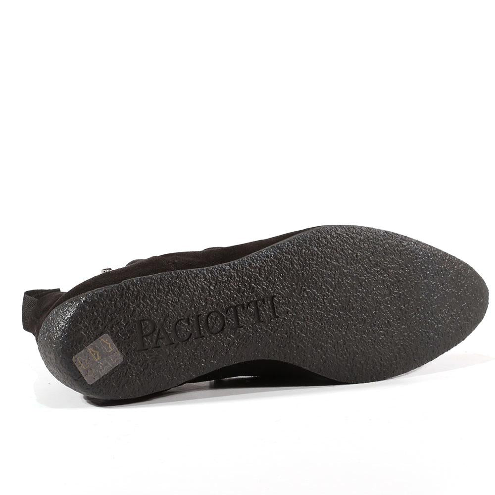 Cesare Paciotti Luxury Italian Men's Designer Shoes Vit Cam Black Suede Boots (CPM3055)