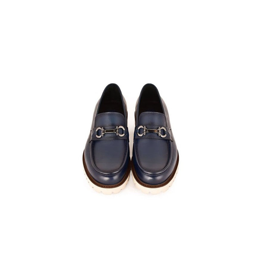 Corrente 7887 Men's Shoes Calf-Skin Leather Horsebit Loafers (CRT1516)