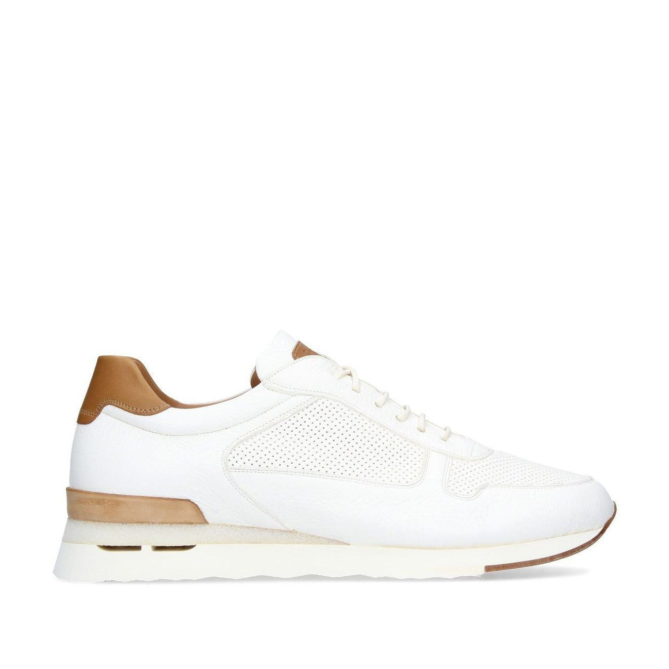 Franceschetti Nara Men's Shoes Deer-Skin Leather Casual Sneakers (FCCT1042)