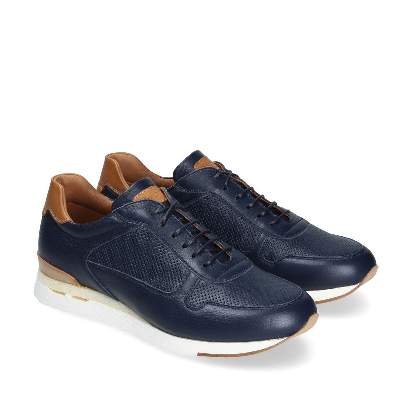 Franceschetti Nara Men's Shoes Deer-Skin Leather Casual Sneakers (FCCT1042)