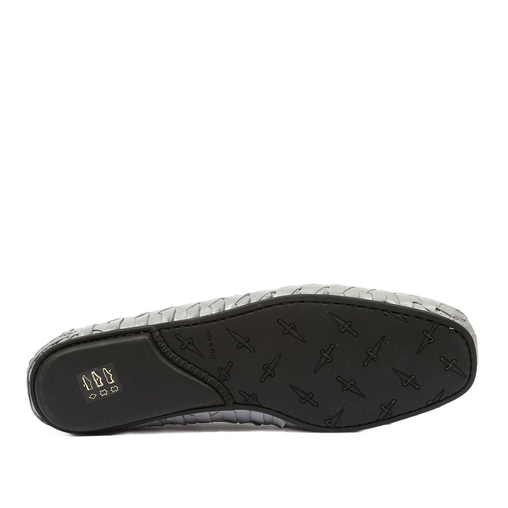Cesare Paciotti Luxury Italian Men's Nappa Soft Gray Moccassin (CPM5328)