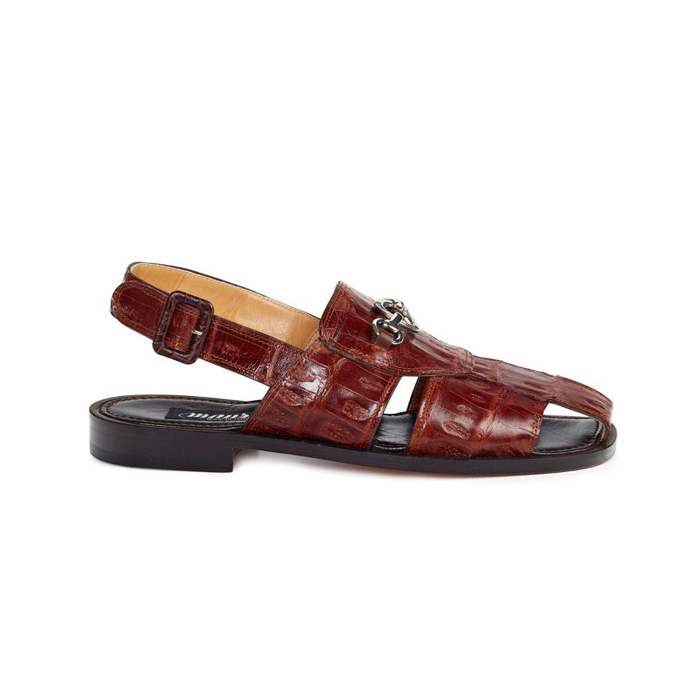 Mauri Men's Baby Croc Brown Sandals 1880 (MA4503)