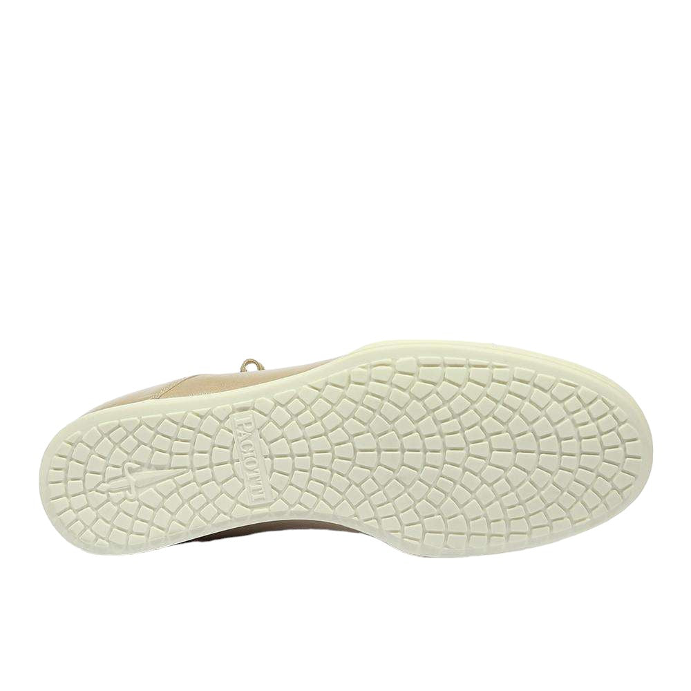 Cesare Paciotti Luxury Italian Men's Sand-White Oro Beige White Gold Sneakers (CPM5122)