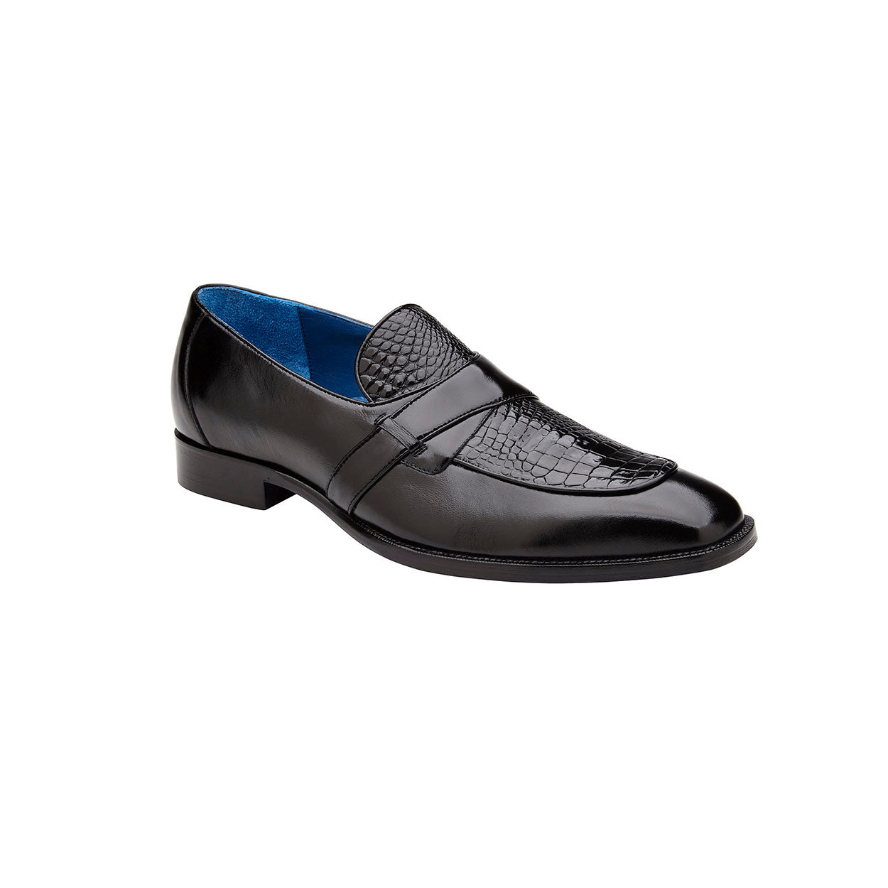 Belvedere Tornado R74 Men's Shoes Alligator / Calf-Skin Leather Slip-on Loafers (BV3173)