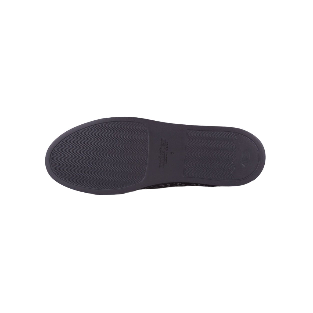 Mister 39697 Funes Men's Shoes Black Glitter Print / Patent / Suede Leather Casual Sneakers (MIS1022)