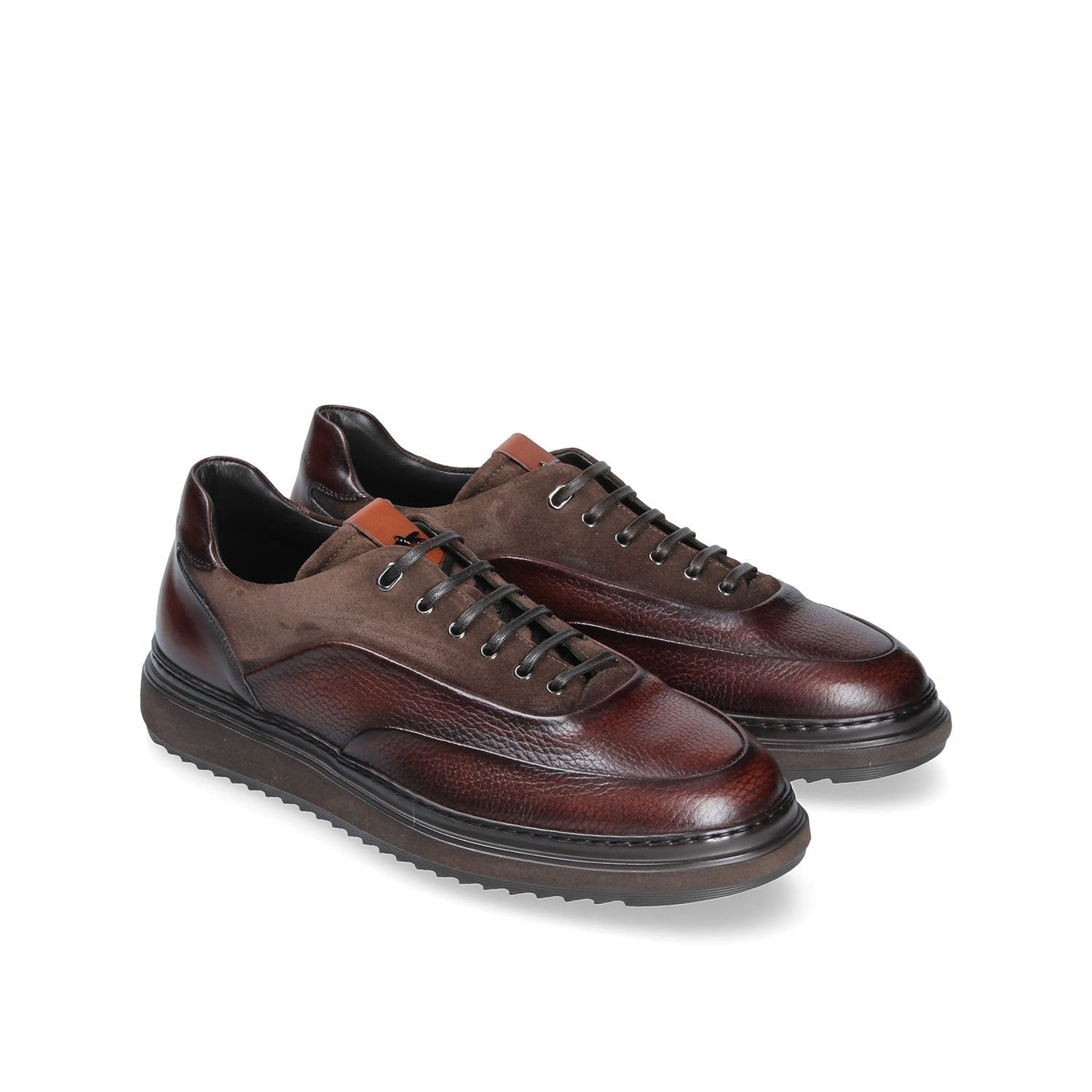 Franceschetti Monza Men's Shoes Suede / Calf-Skin Leather Casual Sneakers (FCCT1092)