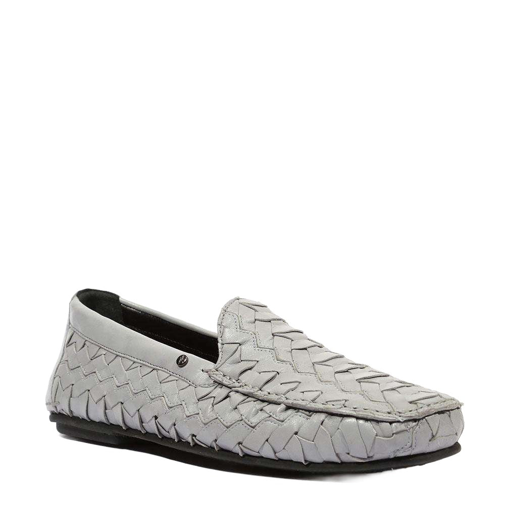Cesare Paciotti Luxury Italian Men's Nappa Soft Gray Moccassin (CPM5328)