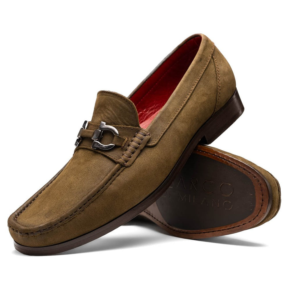 Marco Di Milano Cassarano Men's Shoes Calf-Skin Leather Moccasin Loafers (MDM1184)