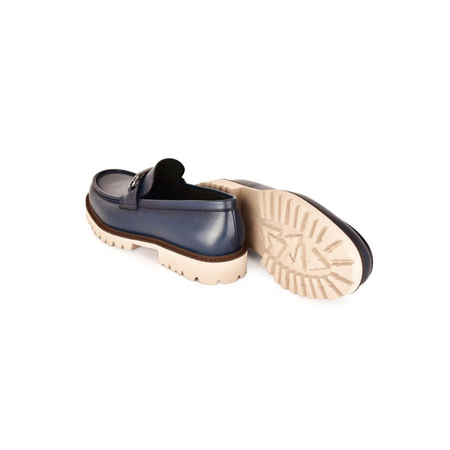 Corrente 7887 Men's Shoes Calf-Skin Leather Horsebit Loafers (CRT1516)