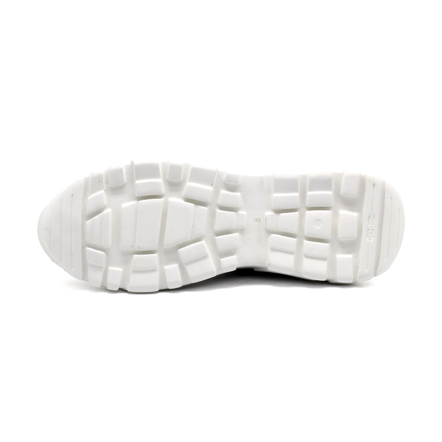 Mister Loza 39190 Men's Shoes White Crocodile Print Leather Sneakers (MIS1136)