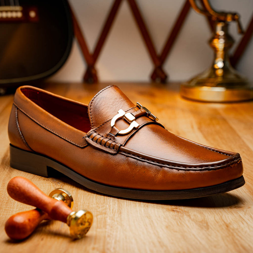 Marco Di Milano Cassarano Men's Shoes Calf-Skin Leather Moccasin Loafers (MDM1184)
