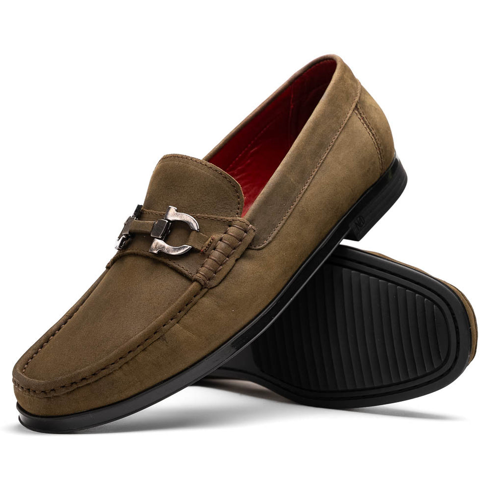 Marco Di Milano Atrani Men's Shoes Calf-Skin Leather Moccasin Loafers (MDM1185)