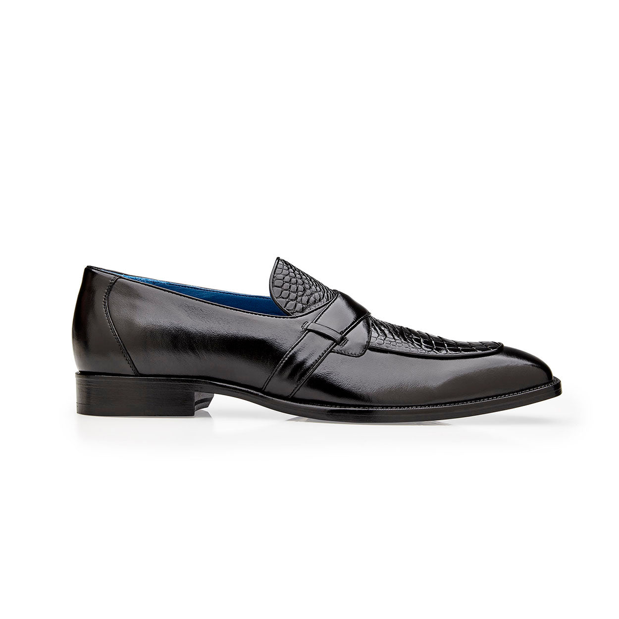 Belvedere Tornado R74 Men's Shoes Alligator / Calf-Skin Leather Slip-on Loafers (BV3173)