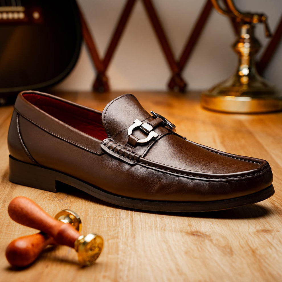 Marco Di Milano Cassarano Men's Shoes Calf-Skin Leather Moccasin Loafers (MDM1184)