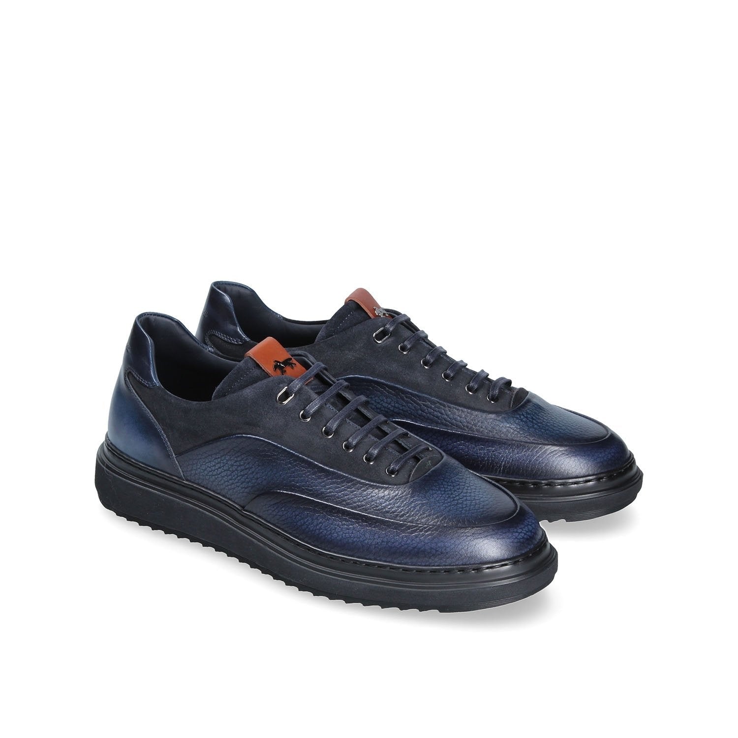 Franceschetti Monza Men's Shoes Suede / Calf-Skin Leather Casual Sneakers (FCCT1092)